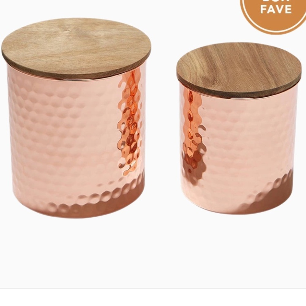 Uncommon James - Set of 2 canisters, never used